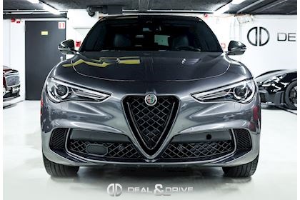 STELVIO QUADRIFOGLIO 2.9T V6 AT8-Q4 (510 CH) - GRIGIO VESUVIO