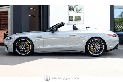 SL 63 AMG ROADSTER 4MATIC+ - ALPINGRAU DESIGNO PAINT – XPEL – WARRANTY MERCEDES 08/2026