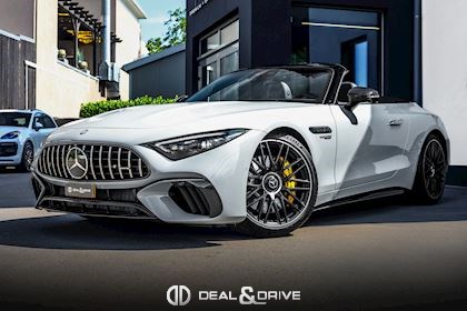 SL 63 AMG ROADSTER 4MATIC+ - ALPINGRAU DESIGNO PAINT – XPEL – WARRANTY MERCEDES 08/2026