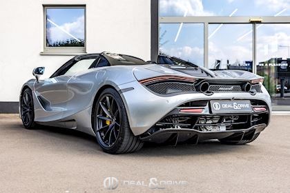 720S SPIDER 4.0 V8 720 – PACK STEALTH - FULL XPEL - SUPERNOVA SILVER ELITE PAINT