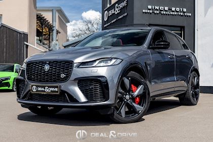 F-PACE 5.0 SUPERCHARGED P550 SVR AWD – EIGER GREY METALLIC – WARRANTY 01/2029