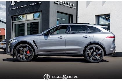 F-PACE 5.0 SUPERCHARGED P550 SVR AWD – EIGER GREY METALLIC – WARRANTY 01/2029