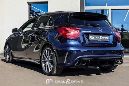 A 45 AMG 4MATIC – CAVANSITBLAU METALLIC