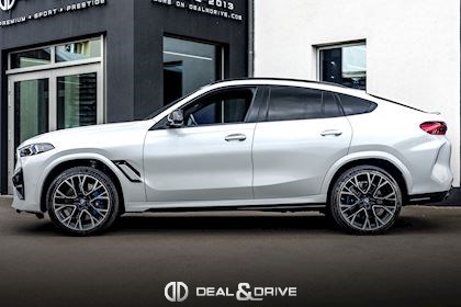 BMW X6 M COMPETITION 4.4 (625 CH) STEPTRONIC XDRIVE – MINERALWEISS METALLIC - BMW WARRANTY 11/2026