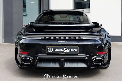 911 (992.2) TURBO S COUPE PDK (711 CH) - PACK SPORT DESIGN - JET BLACK METALLIC - XPEL