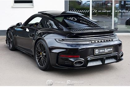 911 (992.2) TURBO S COUPE PDK (711 CH) - PACK SPORT DESIGN - JET BLACK METALLIC - XPEL