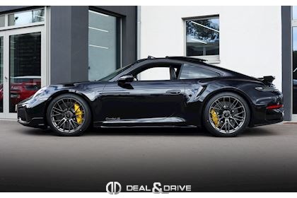 911 (992.2) TURBO S COUPE PDK (711 CH) - PACK SPORT DESIGN - JET BLACK METALLIC - XPEL