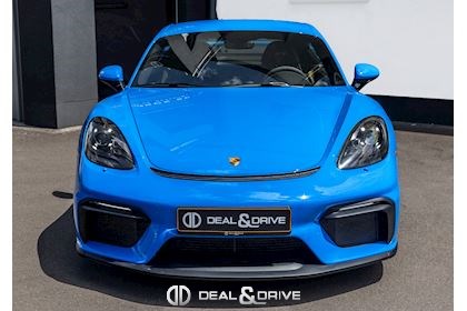 718 CAYMAN GT4 PDK – SHARK BLUE – AKRAPOVIC