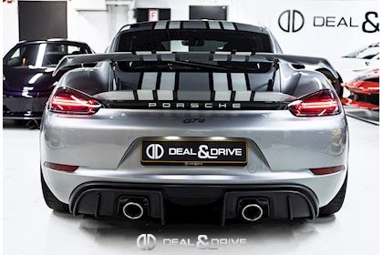 718 CAYMAN GT4 MANUAL-6 - PACK CLUBSPORT - GT-SILVER METALLIC - PPF