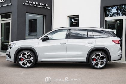 KODIAQ RS 2.0 TSI 4X4 - 7 PLACES - STEEL GREY – WARRANTY 07/2029