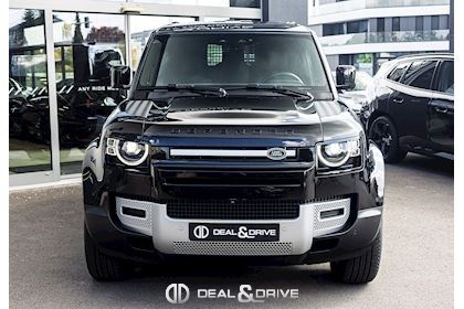 DEFENDER 110 D250 HARD TOP S AWD (3-SEAT VERSION) - SANTORINI BLACK – WARRANTY 09/2030