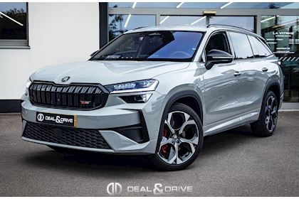 KODIAQ RS 2.0 TSI 4X4 - 7 PLACES - STEEL GREY – WARRANTY 07/2029