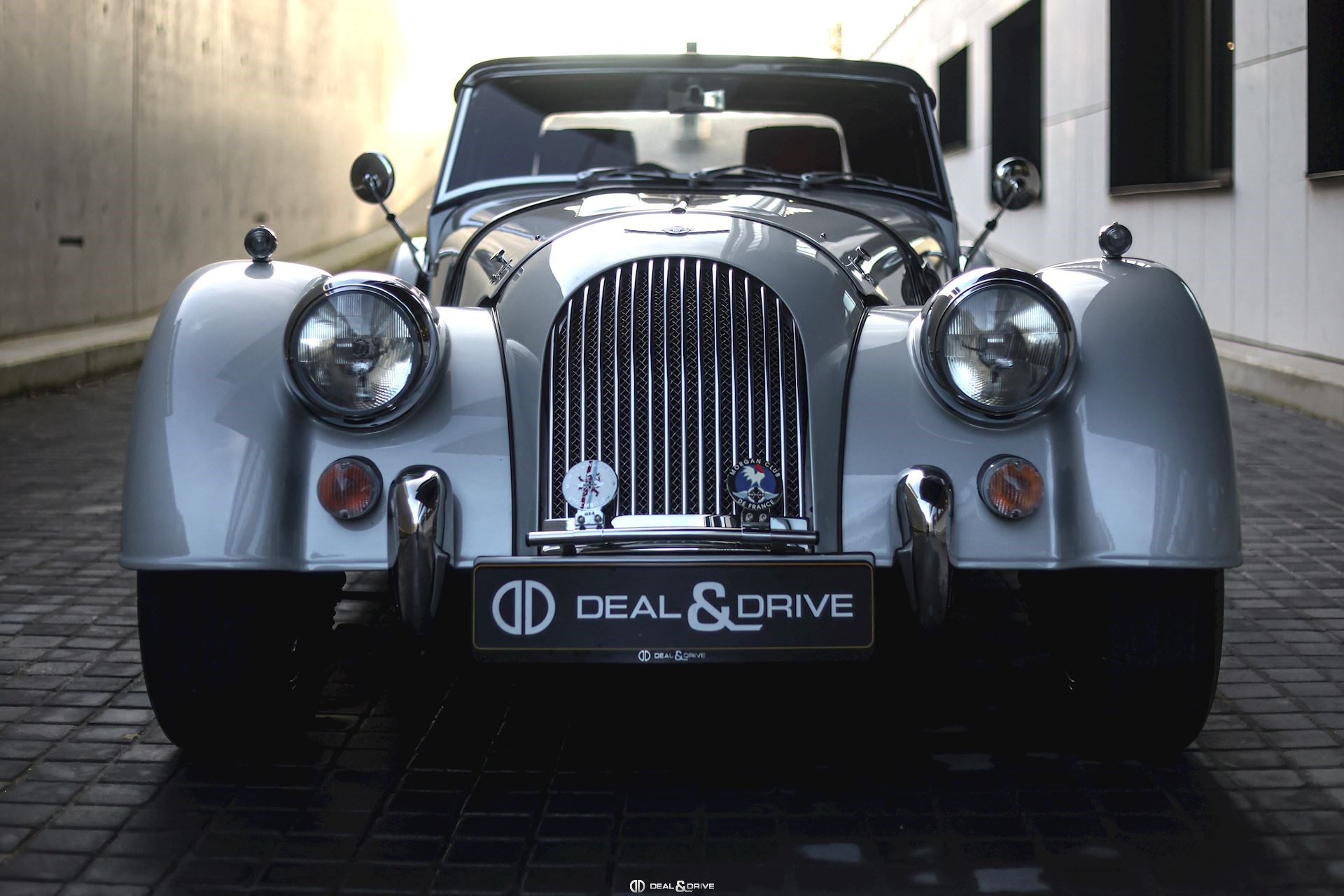 Porte bagage double Morgan (voiture équipée de roue secours