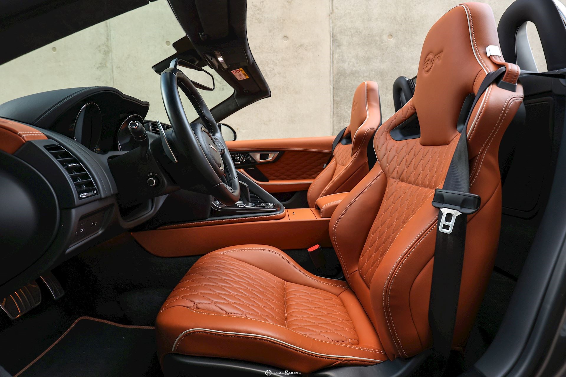 Housse de voiture adaptée à Jaguar F-Type Roadster 2013-actuel intérieur €  150