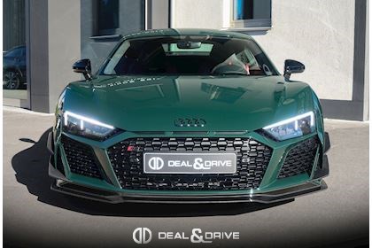 R8 COUPE V10 GT RWD S-TRONIC 1 OF 333 – 1 OF 1 IN AUDI EXCLUSIVE GOODWOOD GREEN METALLIC 