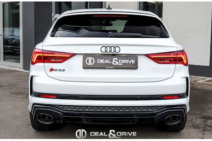 RS Q3 SPORTBACK 2.5 TFSI QUATTRO S-TRONIC PACK BLACK – WARRANTY 04/28 - GLACIER WHITE METALLIC