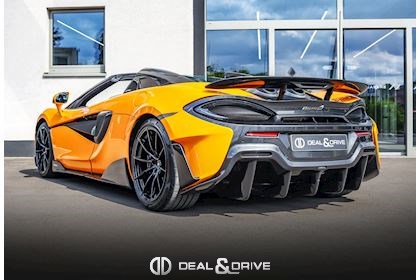600LT SPIDER 3.8 V8 600 - MSO - MCLAREN ORANGE - XPEL - WARRANTY 05/26