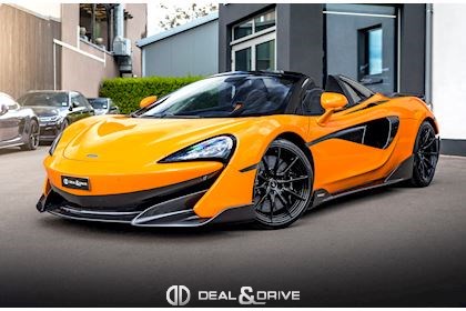 600LT SPIDER 3.8 V8 600 - MSO - MCLAREN ORANGE - XPEL - WARRANTY 05/26