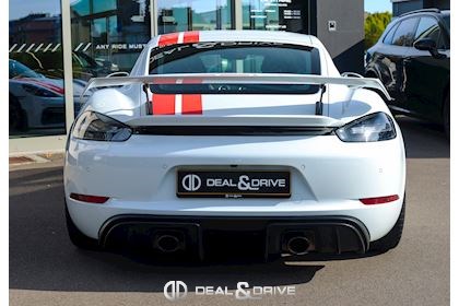 718 CAYMAN GT4 PDK PACK CLUBSPORT – CARRARA WHITE METALLIC