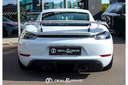 718 CAYMAN GT4 4.0 PDK (420 CH) PACK CLUBSPORT – CARRARA WHITE METALLIC