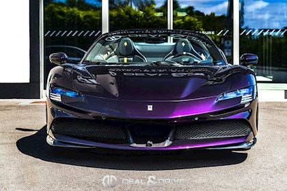SF90 SPIDER ATELIER - VIOLA HONG KONG - PPF - IMMAT. FR