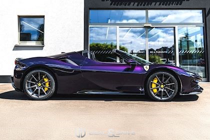SF90 SPIDER ATELIER - VIOLA HONG KONG - PPF - IMMAT. FR