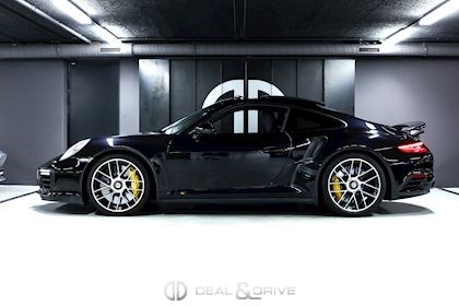 911 (991.2) TURBO S COUPE PDK – JET BLACK METALLIC - IMMAT FR.