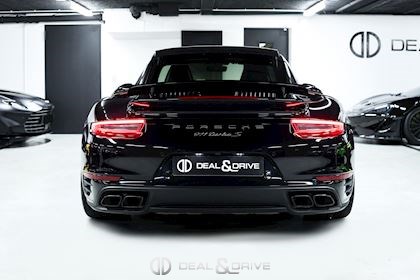 911 (991.2) TURBO S COUPE PDK – JET BLACK METALLIC - IMMAT FR.