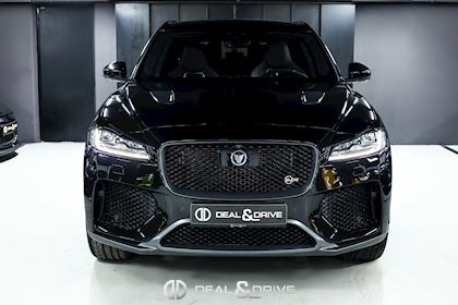 F-PACE 5.0 SUPERCHARGED P550 SVR AWD – SANTORINI BLACK METALLIC