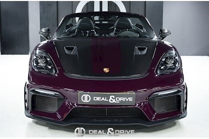 718 SPYDER RS PDK PACK WEISSACH – AUBERGINE PTS PAINT – FULL XPEL