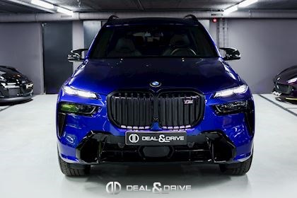 X7 M60i xDrive PACK M SPORT PRO 7 PLACES - MARINA BAY BLAU METALLIC